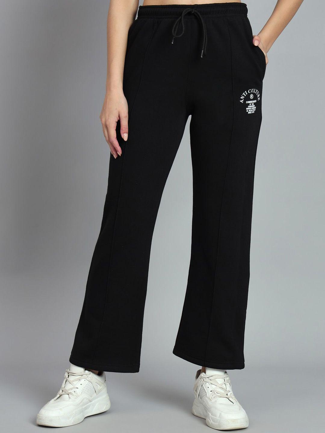 anti culture women relaxed fit track pants