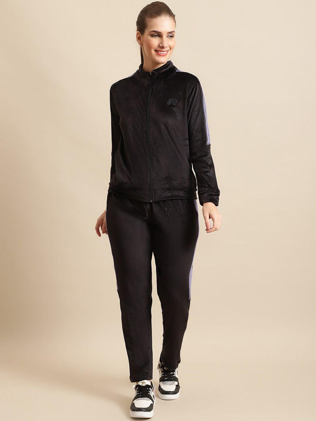 anti culture women velvet tracksuit