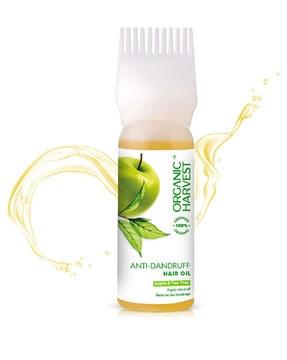 anti dandruff paraben and sulphate free hair oil infused with organic tea tree and eucalyptus