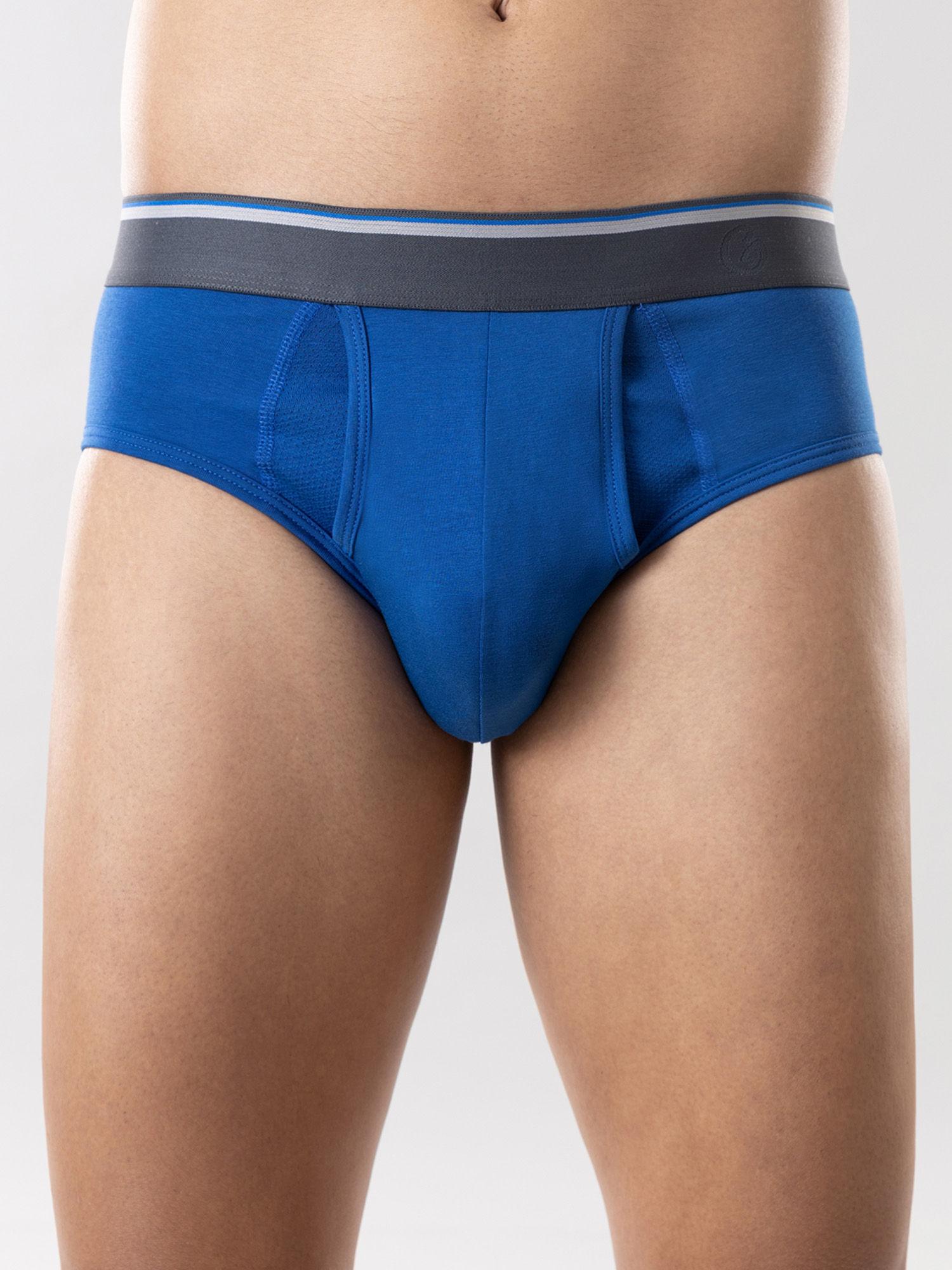 anti odor cotton tencel cooling brief-gli004-royal blue