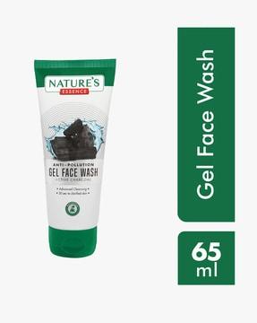 anti-pollution gel face wash active charcoal - 65 ml