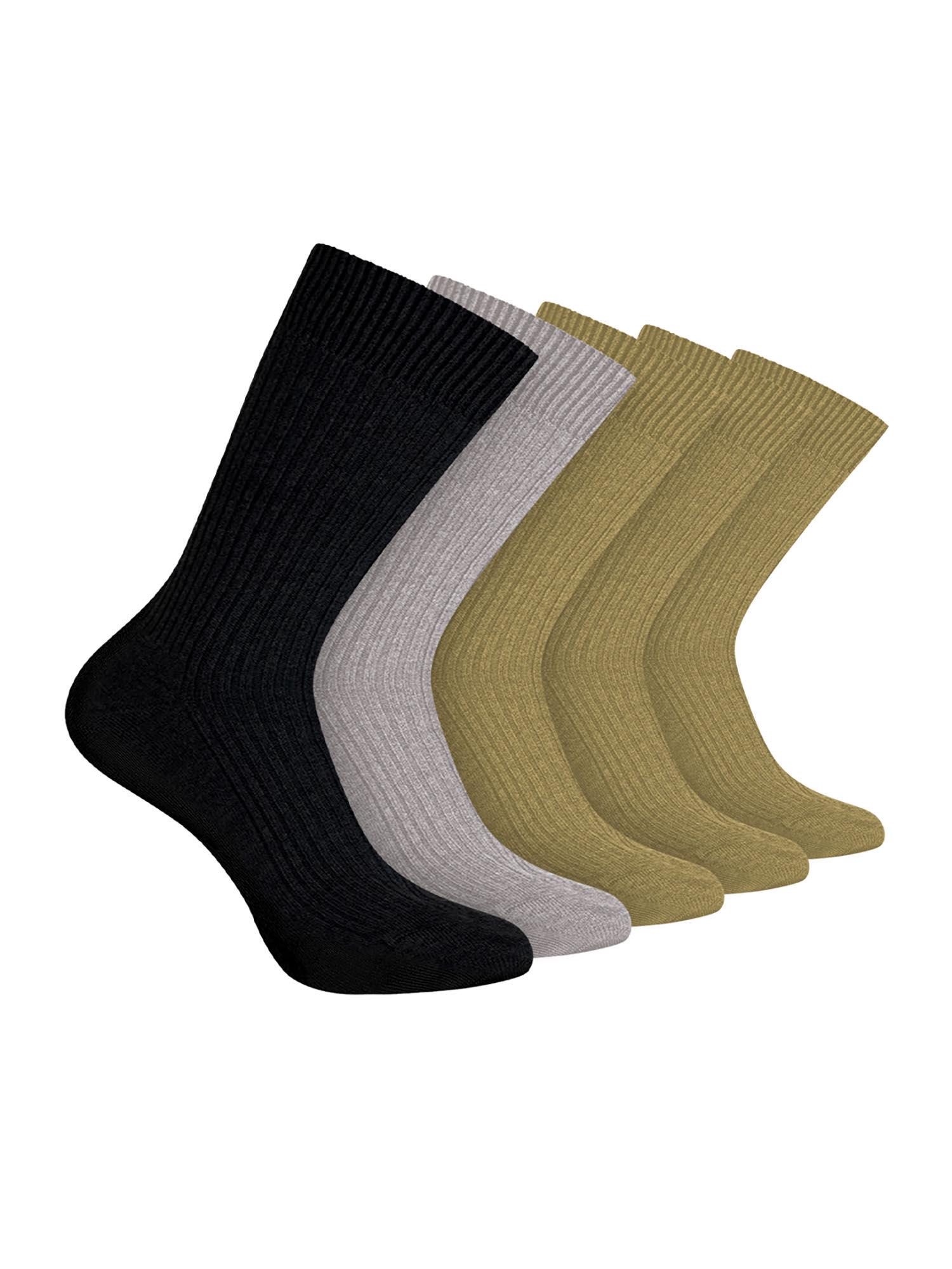 antimicrobial odour free organic cotton mens bamboo ribbed socks