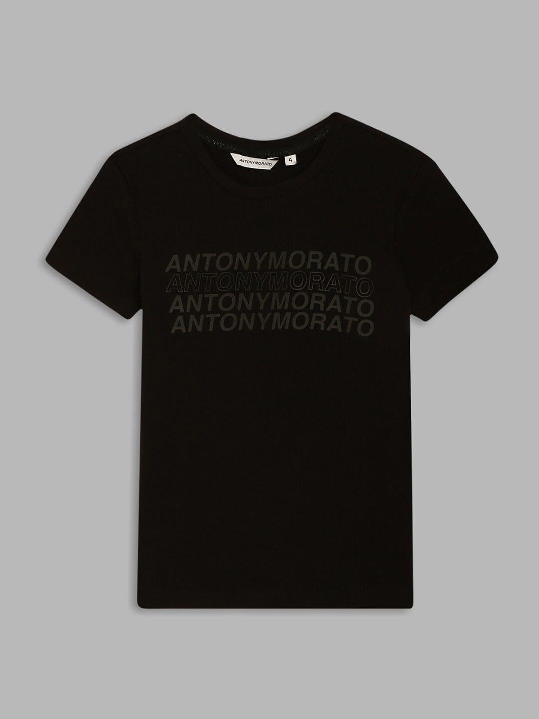 antony-morato-boys-black-typography-printed-t-shirt