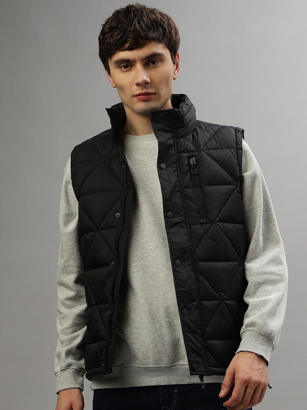 antony morato hooded quilted jacket