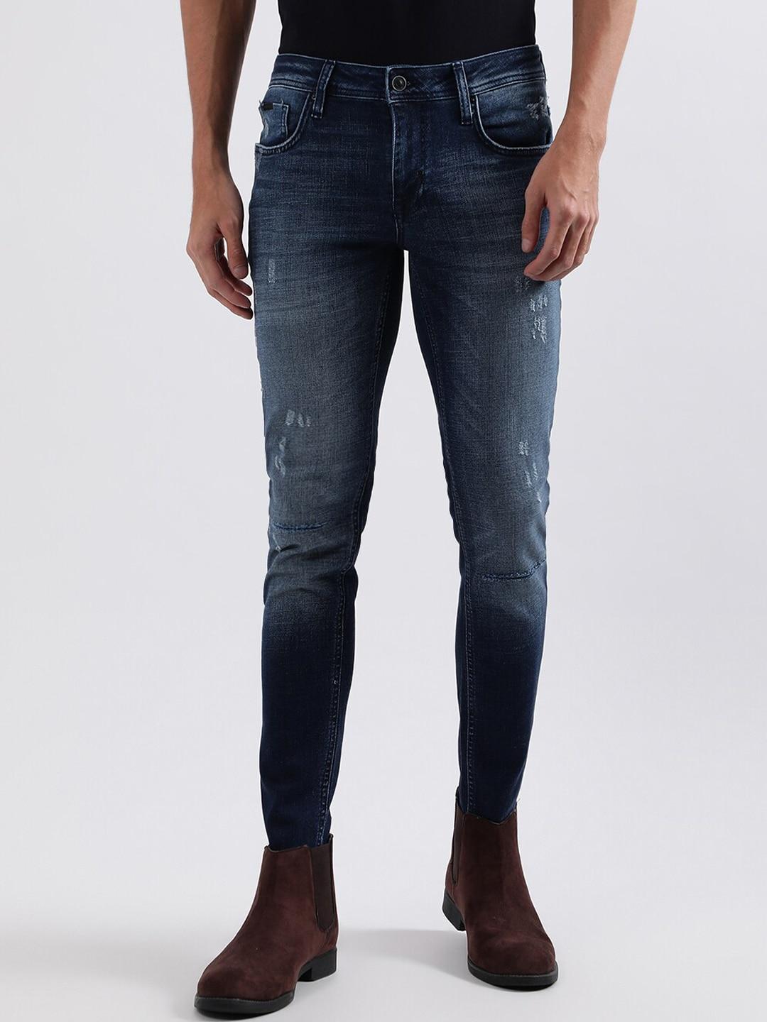 antony-morato-men-skinny-fit-mildly-distressed-light-fade-stretchable-jeans