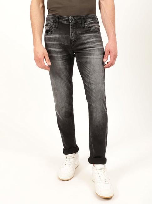 antony morato black & grey slim fit jeans