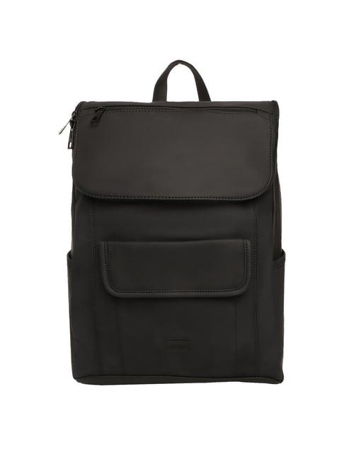 antony morato black medium backpack for men