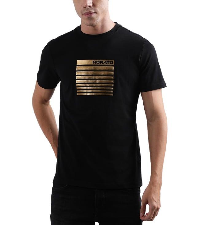 antony morato black regular fit t-shirt