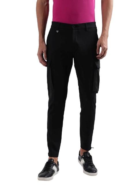 antony morato black skinny fit cargos