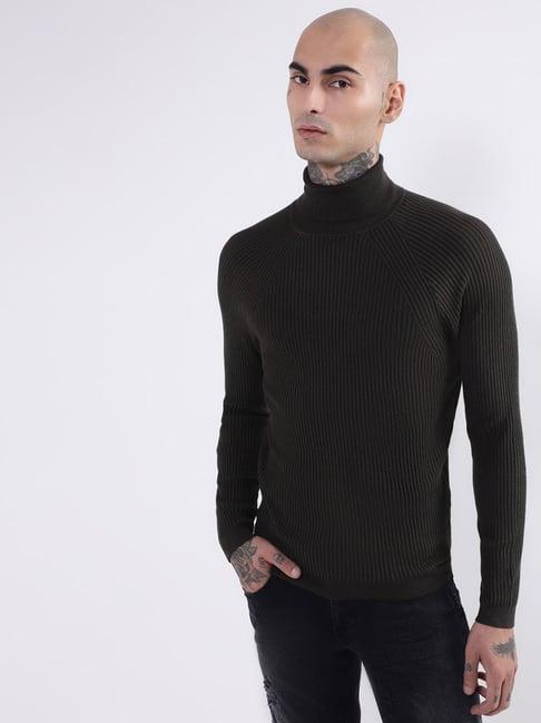 antony morato black slim fit sweater