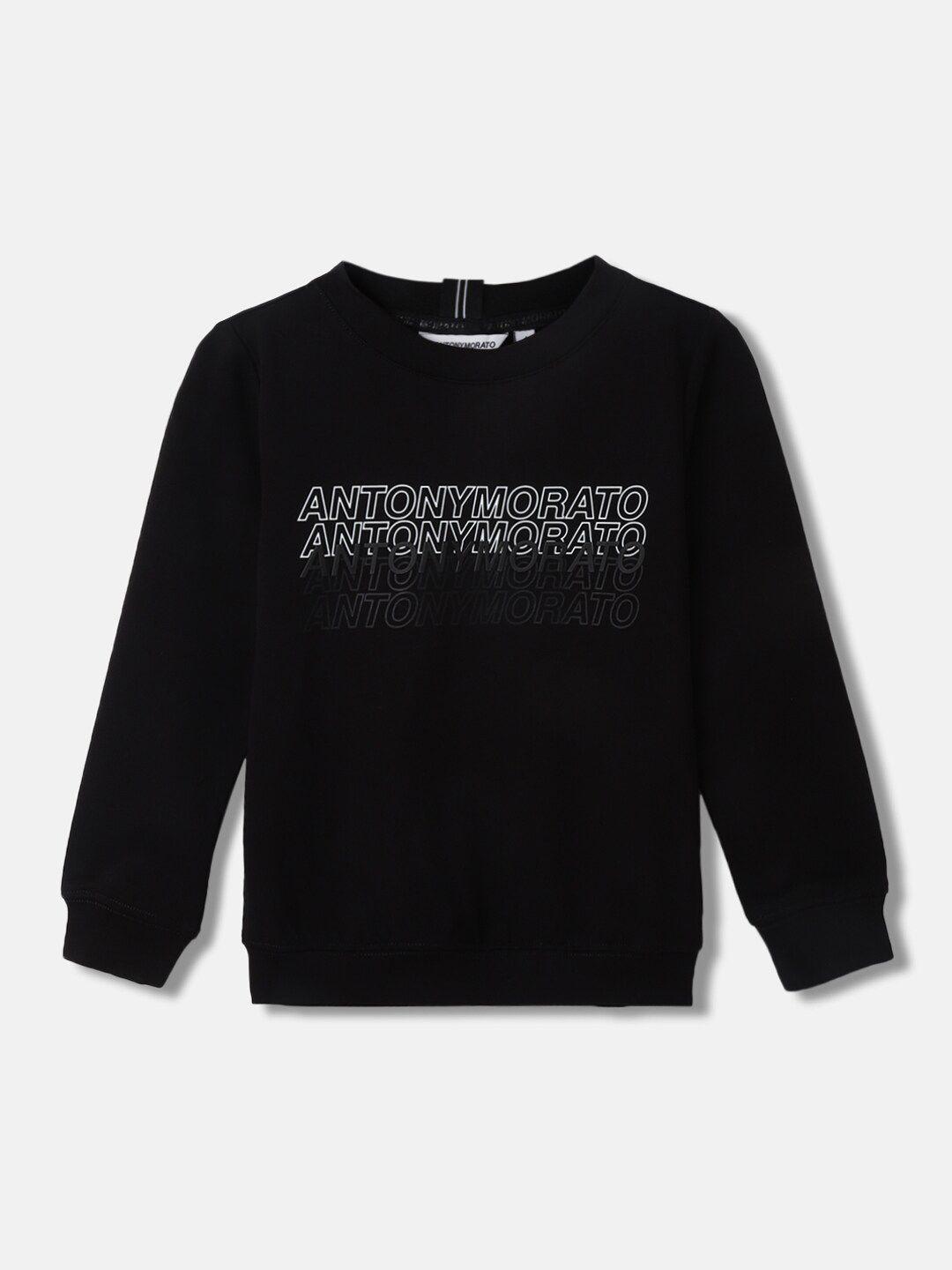 antony morato boys printed sweatshirt