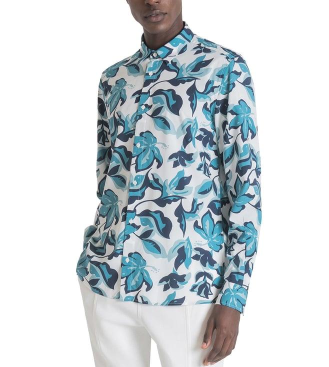 antony morato multi printed regular fit shirt