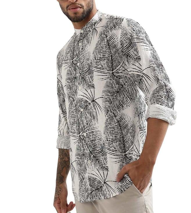 antony morato multi printed slim fit shirt