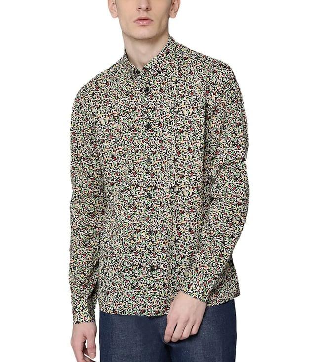 antony morato multi printed slim fit shirt