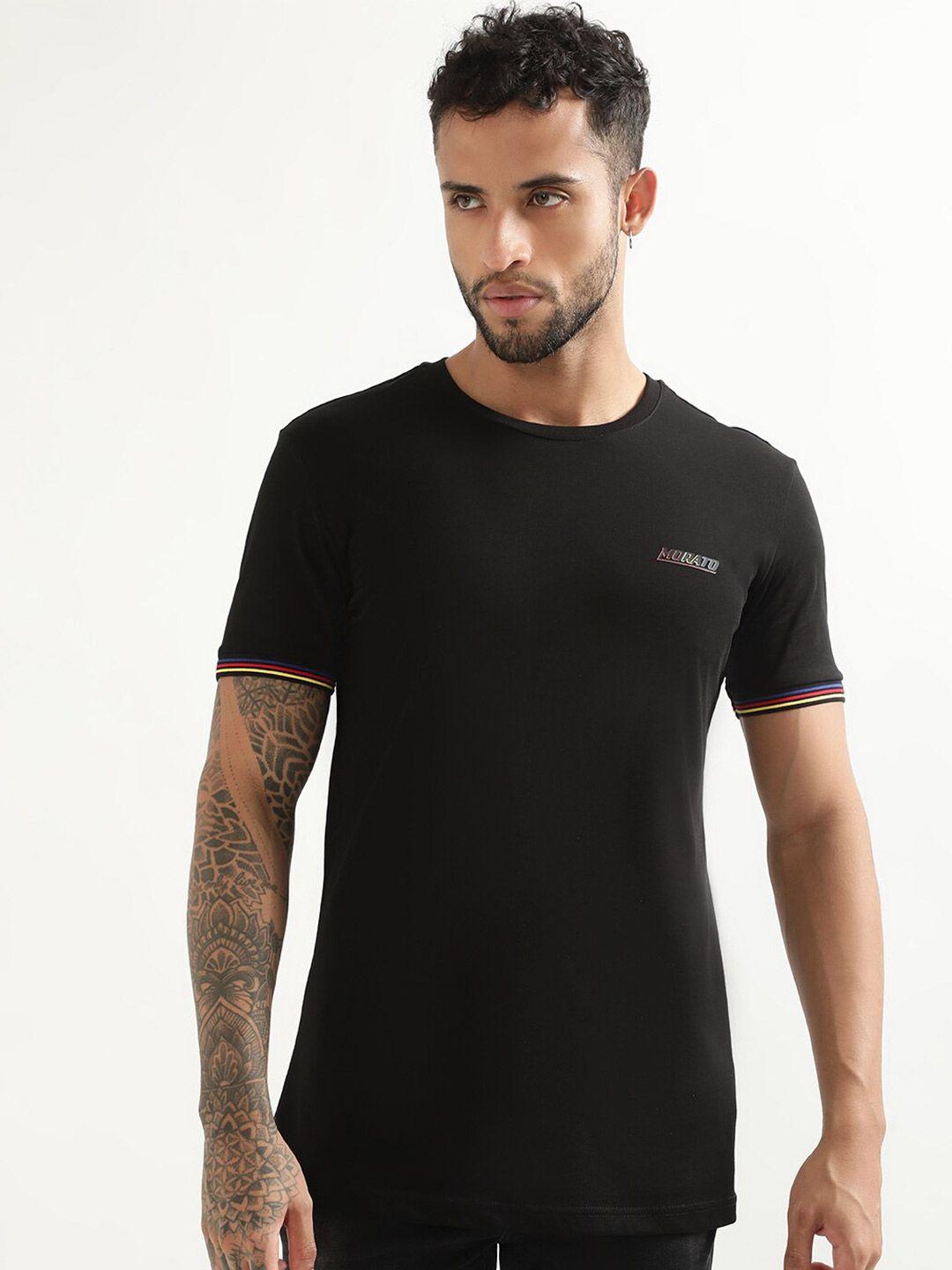 antony morato round neck slim fit cotton t-shirt