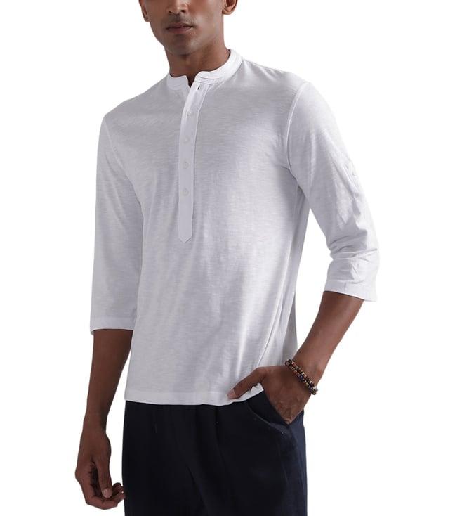 antony morato white regular fit t-shirt