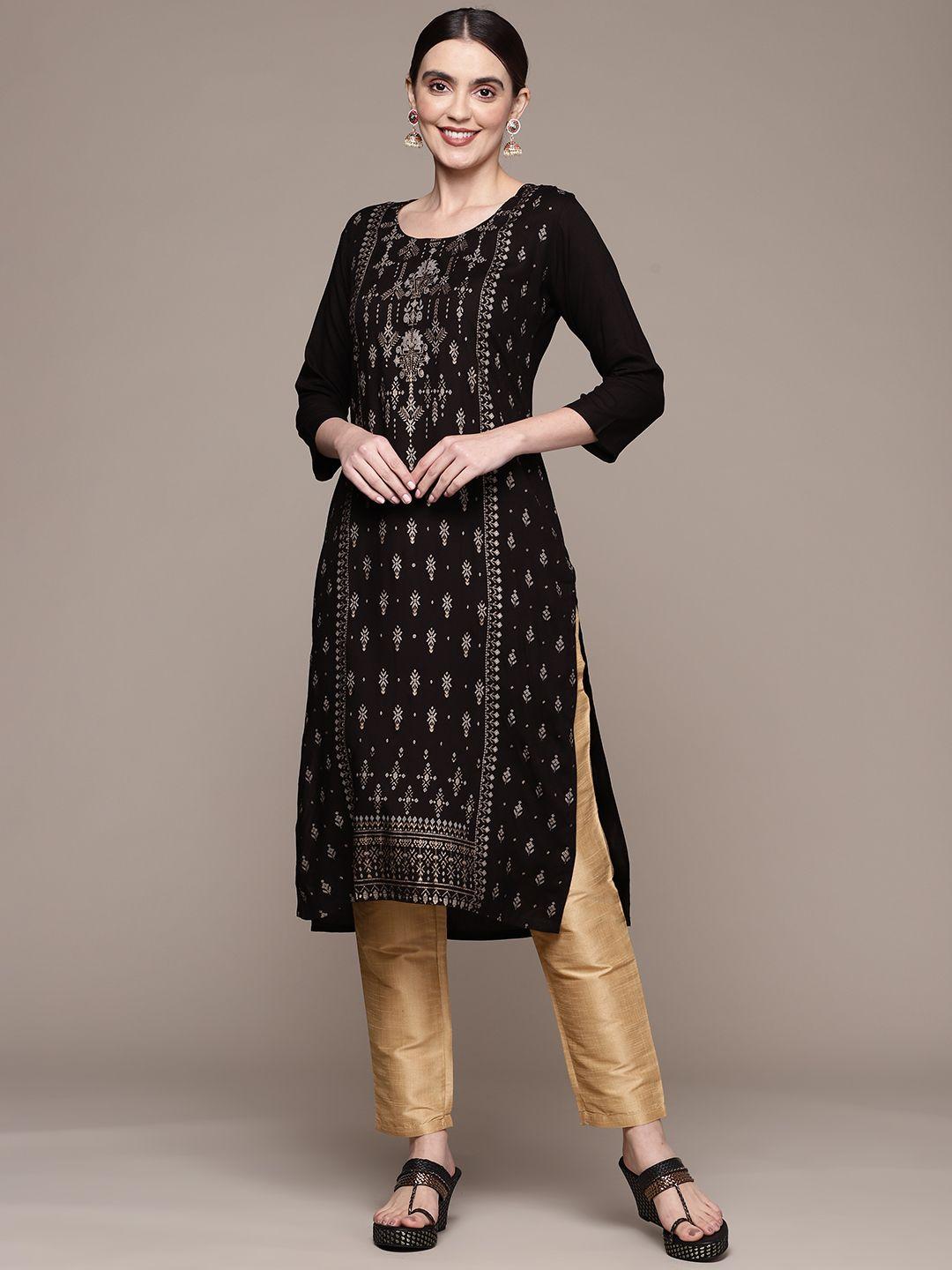 anubhutee women ethnic motifs printed kurta