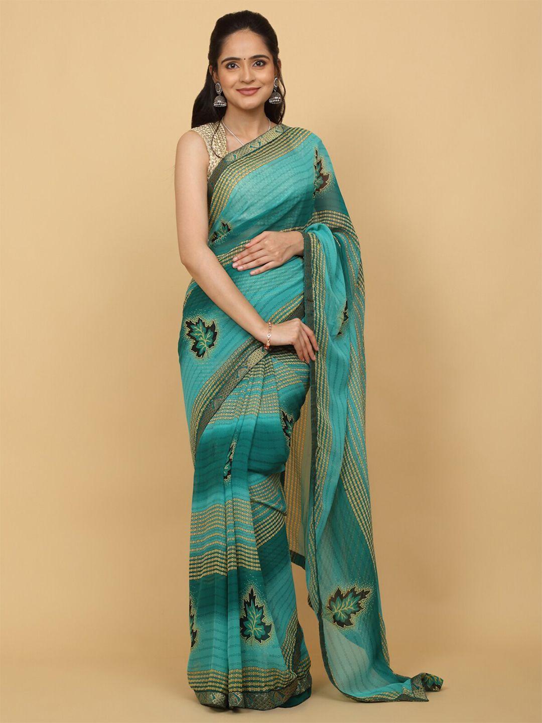 anuradha sarees floral printed saree