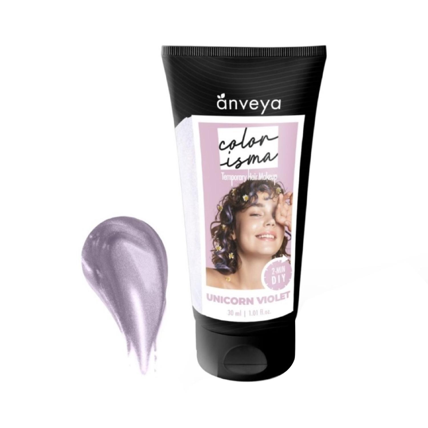 anveya colorisma hair color makeup - unicorn violet (30ml)