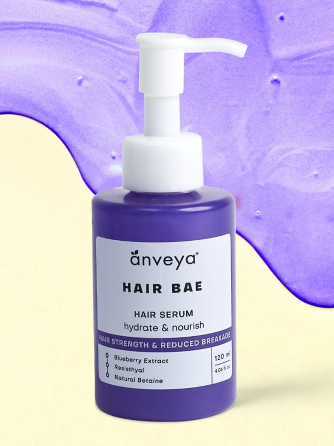 anveya hair bae hydrating & nourishing hyaluronic acid hair serum - 120 ml