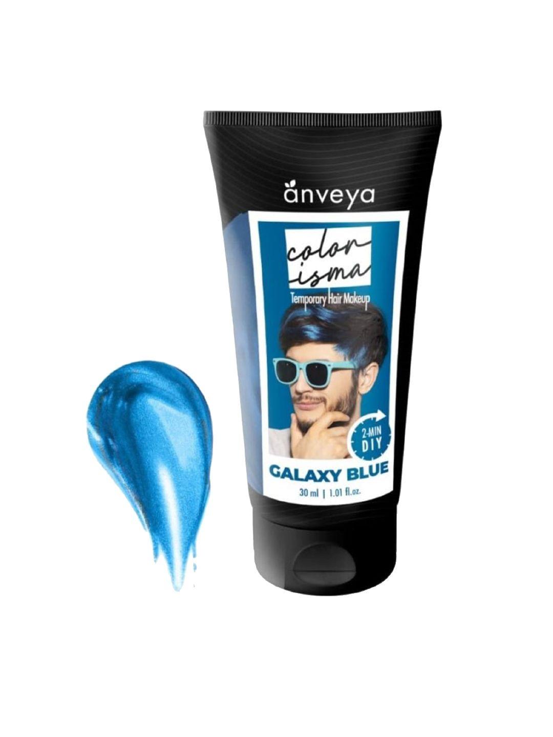 anveya colorisma temporary hair color 30 ml - galaxy blue