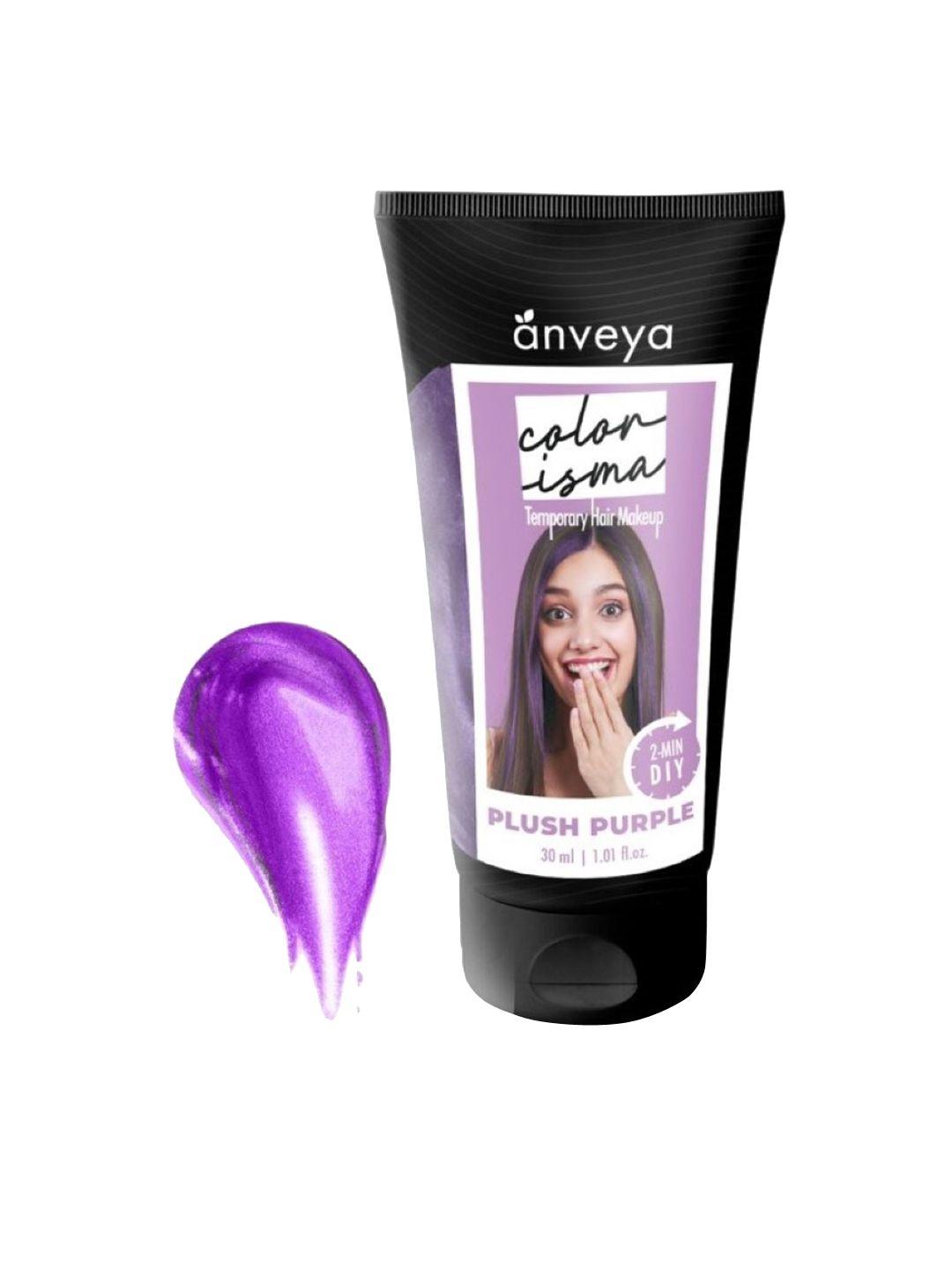 anveya colorisma temporary hair color 30 ml - plush purple