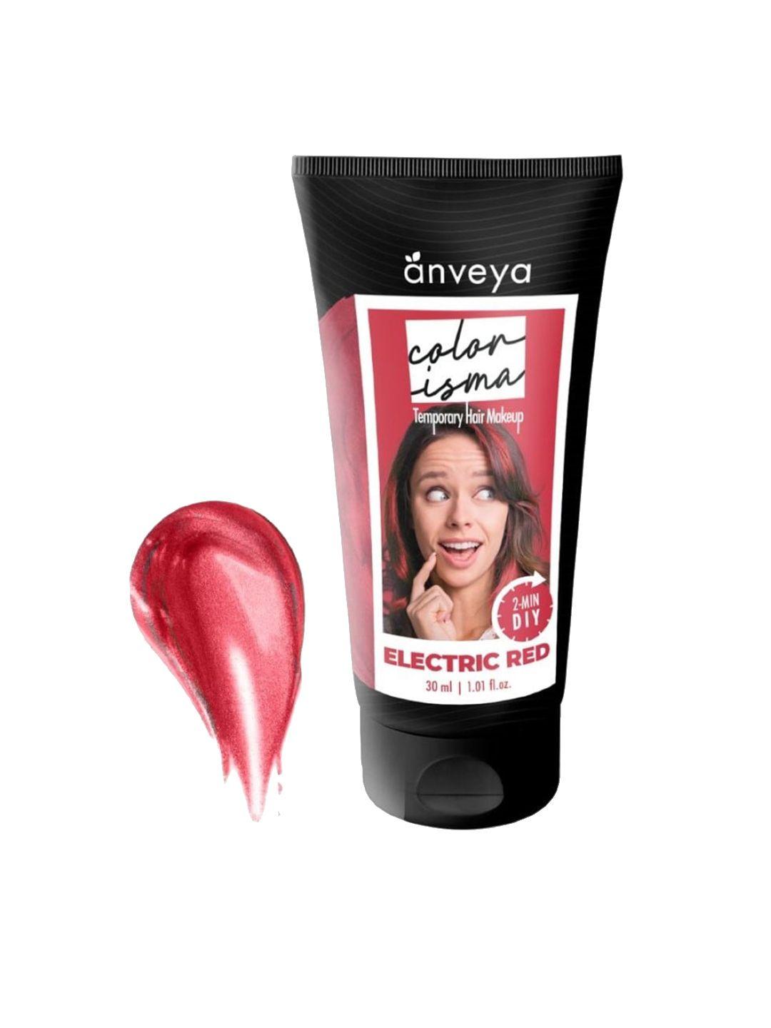 anveya colorisma temporary hair color 30ml - electric red