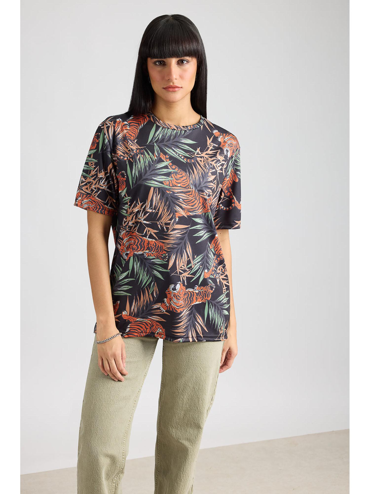 aop women's t-shirt - tropics