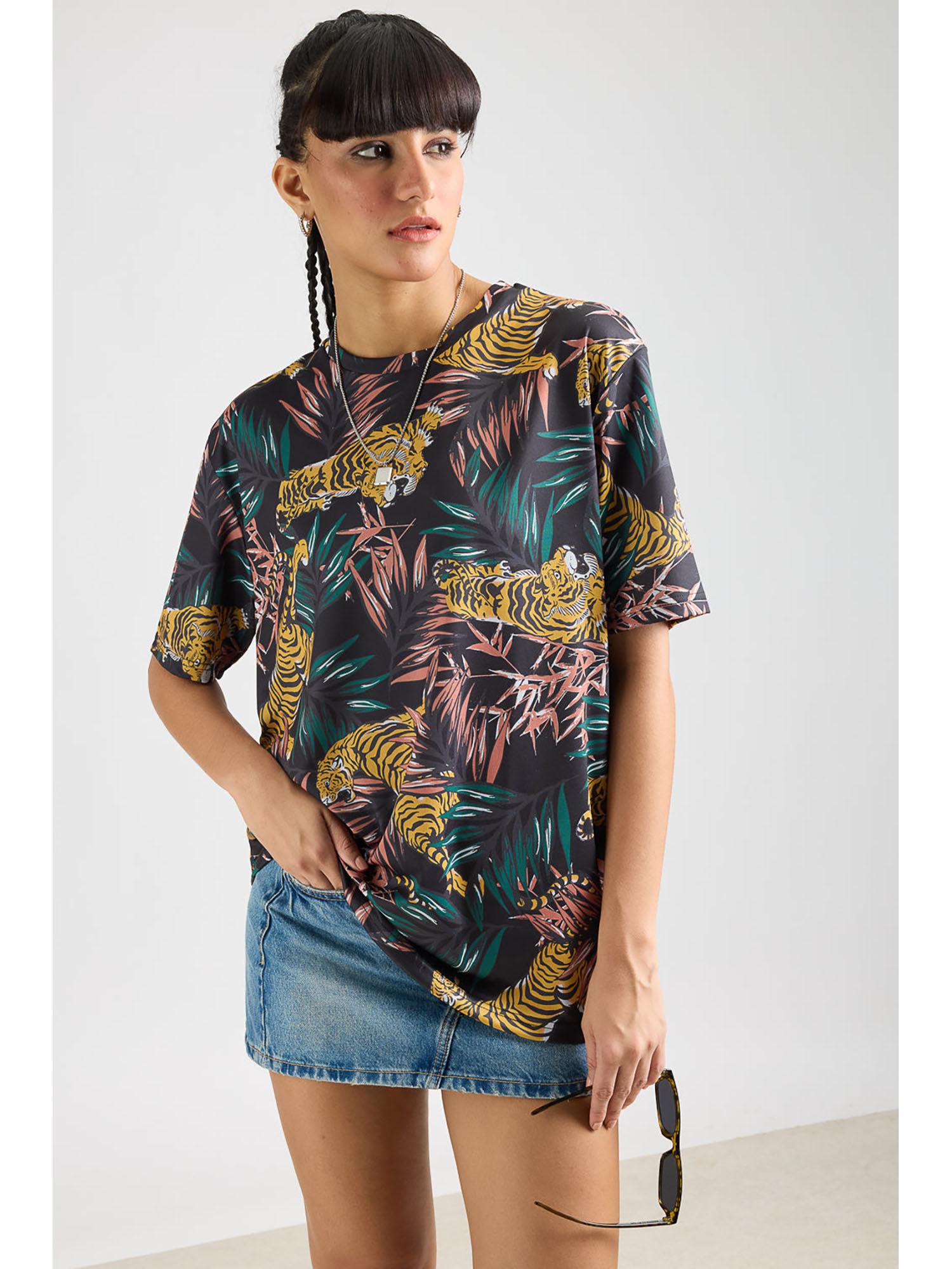 aop women's t-shirt - urban jungle