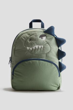 appliquéd backpack