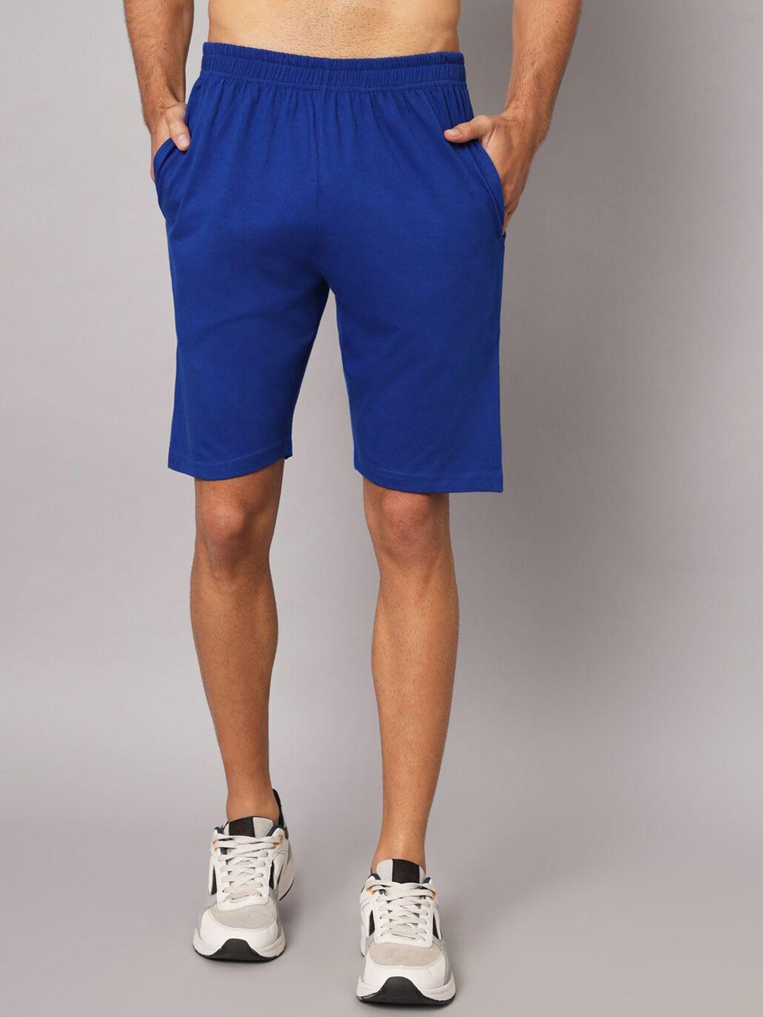 appulse men blue loose fit shorts