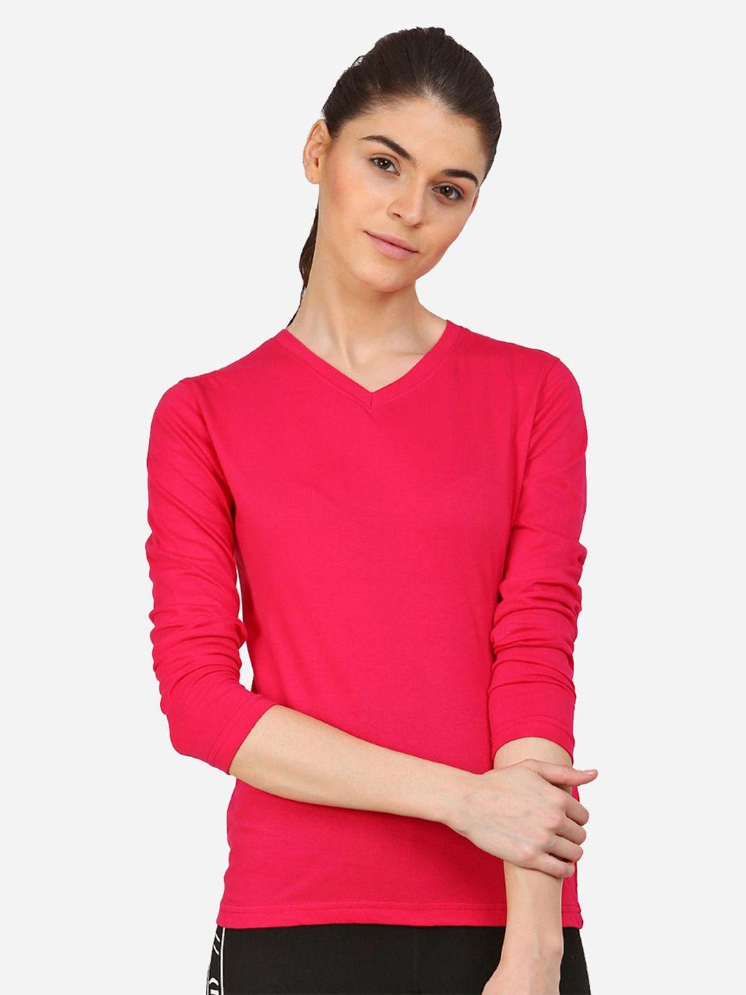 appulse v-neck cotton slim fit t-shirt