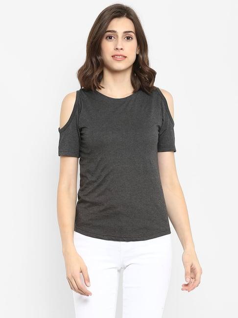 appulse grey cotton others top