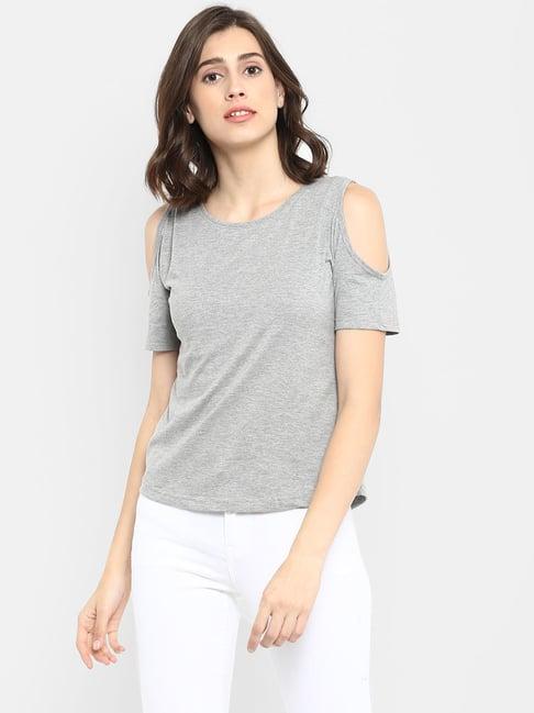 appulse grey cotton others top