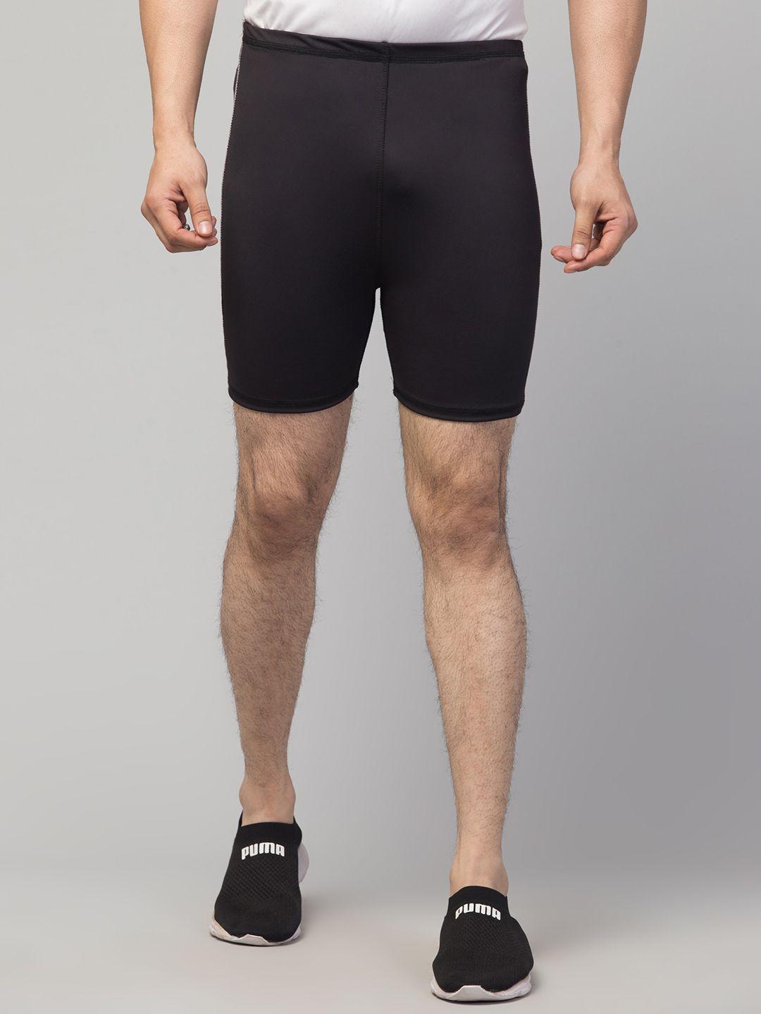 apraa & parma men skinny fit cycling sports shorts with e-dry technology technology