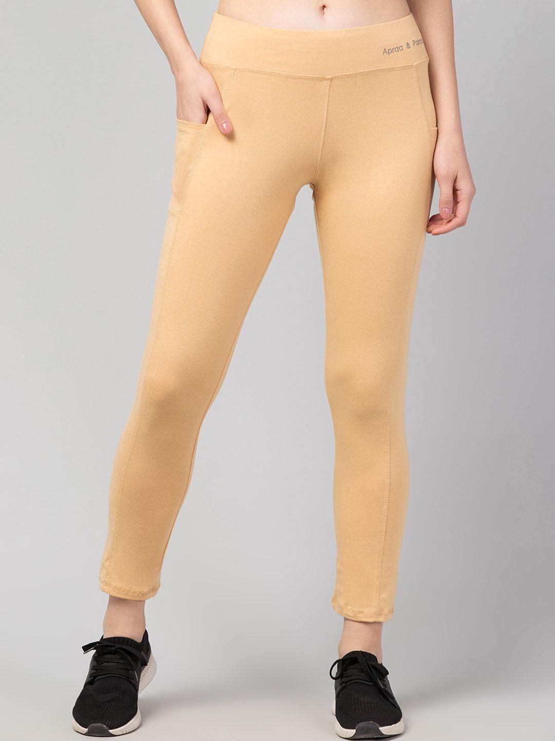 apraa & parma slim-fit ankle-length tights
