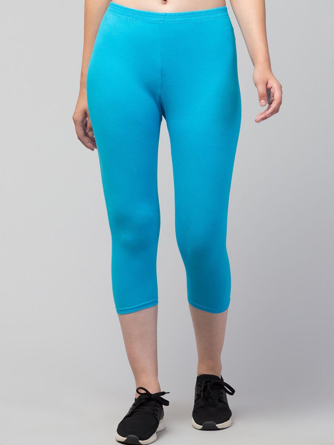 apraa & parma women mid-rise shape retain technology skinny fit capris