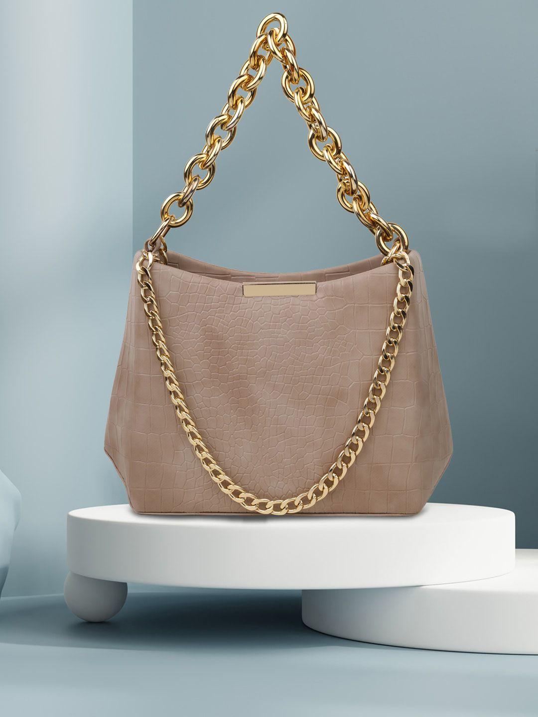 apsis textured structured shoulder bag