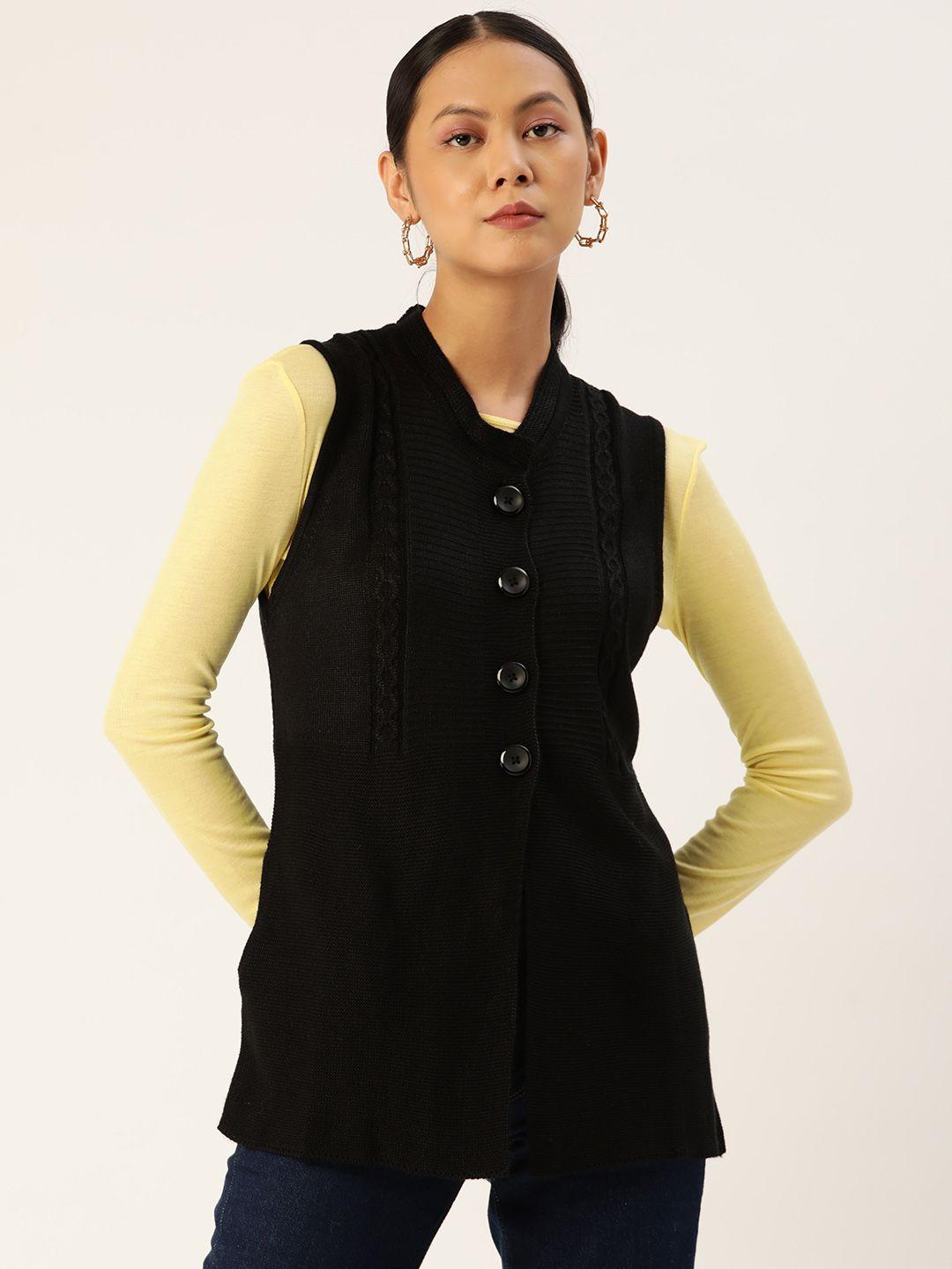 apsley women black cardigan