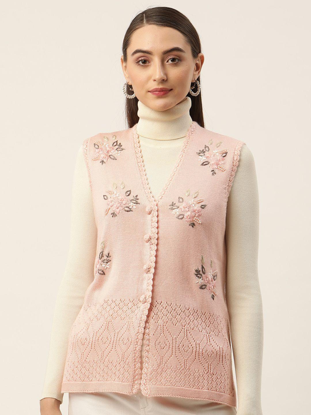 apsley women floral embroidered cardigan