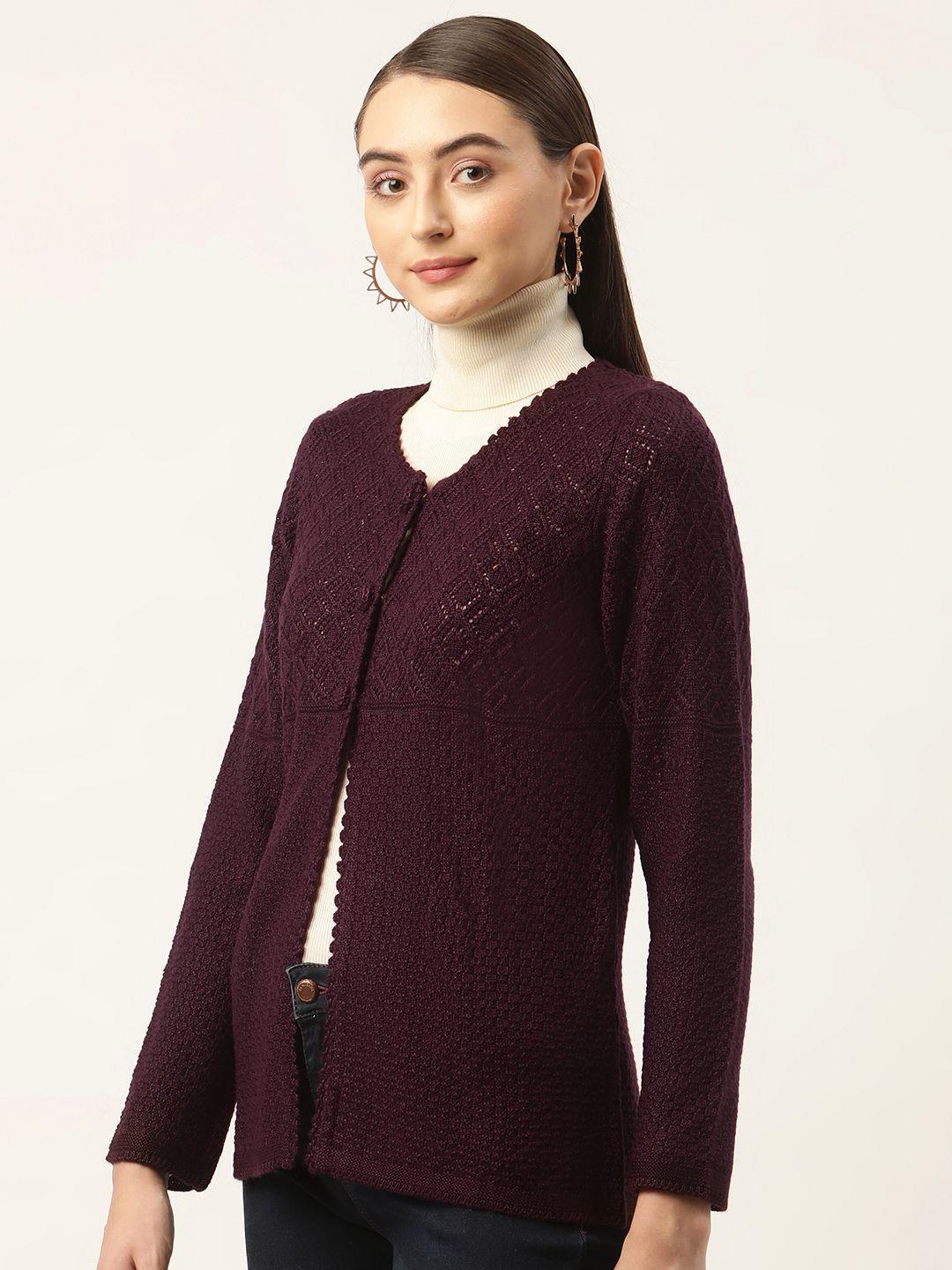 apsley women geometric knitted cardigan