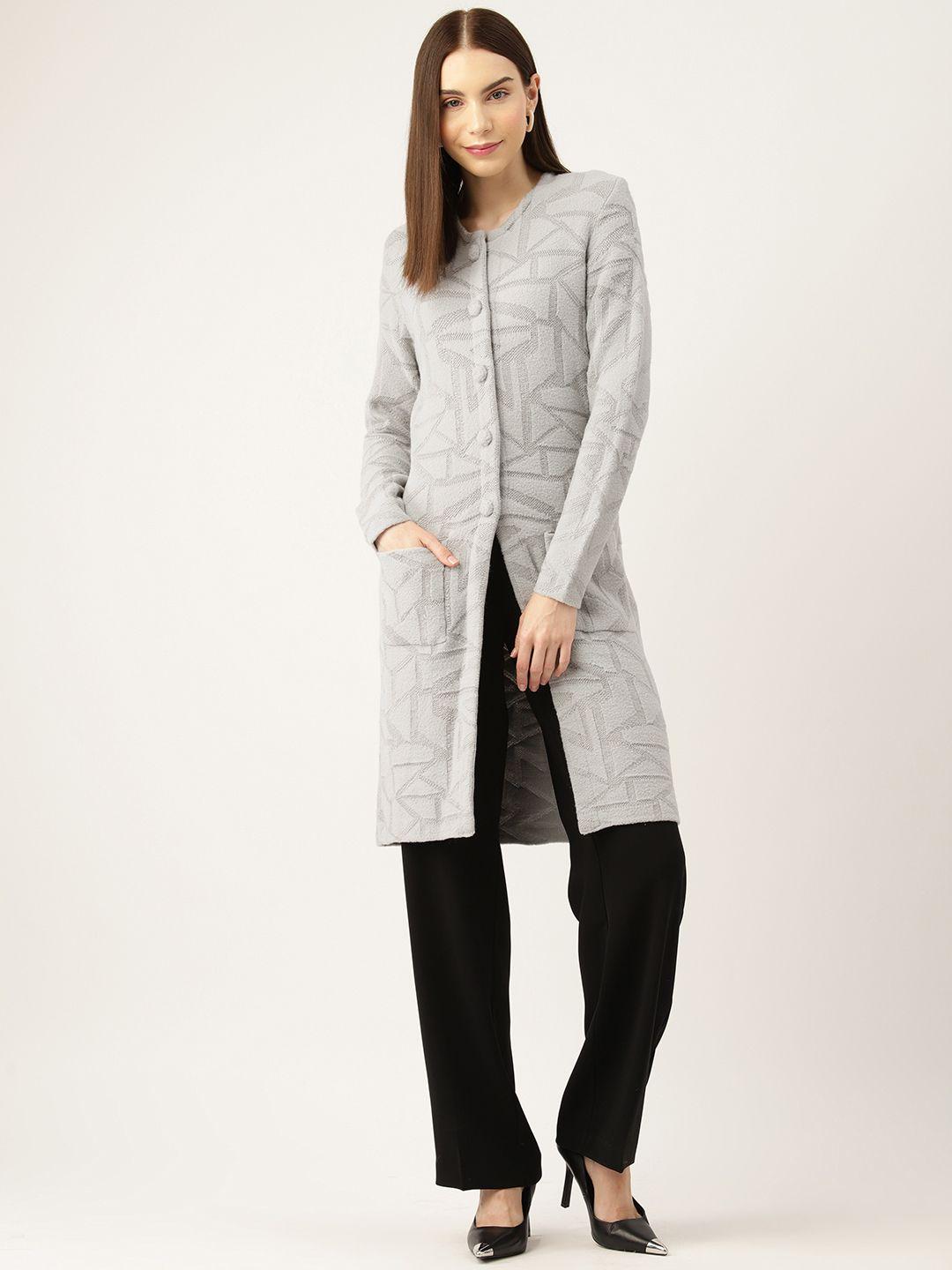 apsley women longline cardigan with embroidered detail