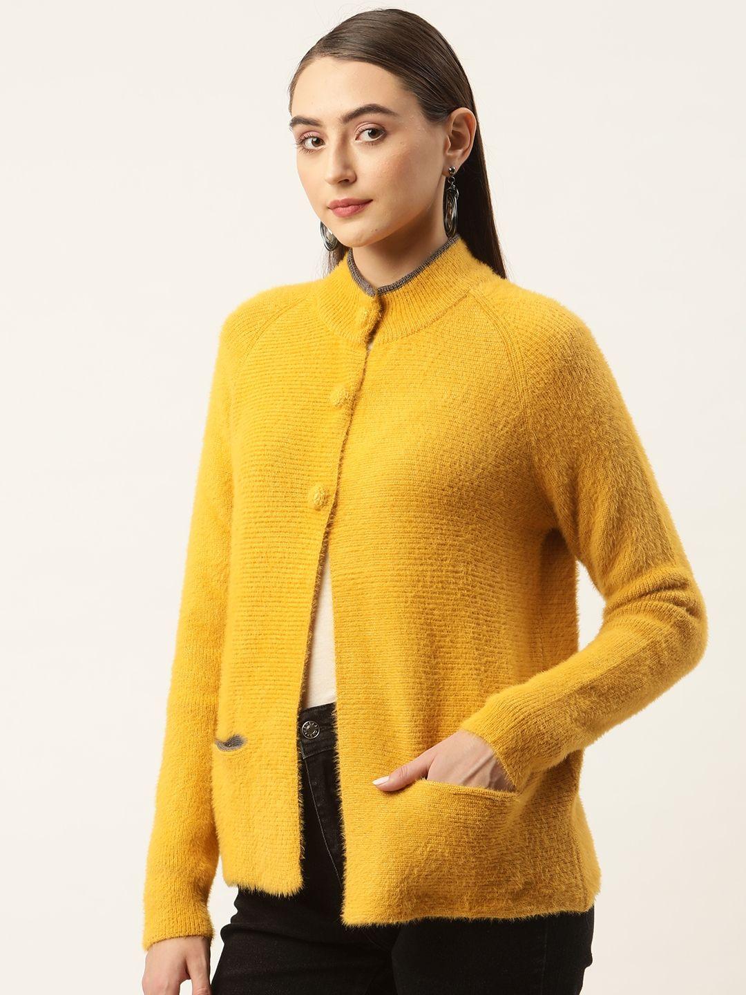 apsley women solid cardigan