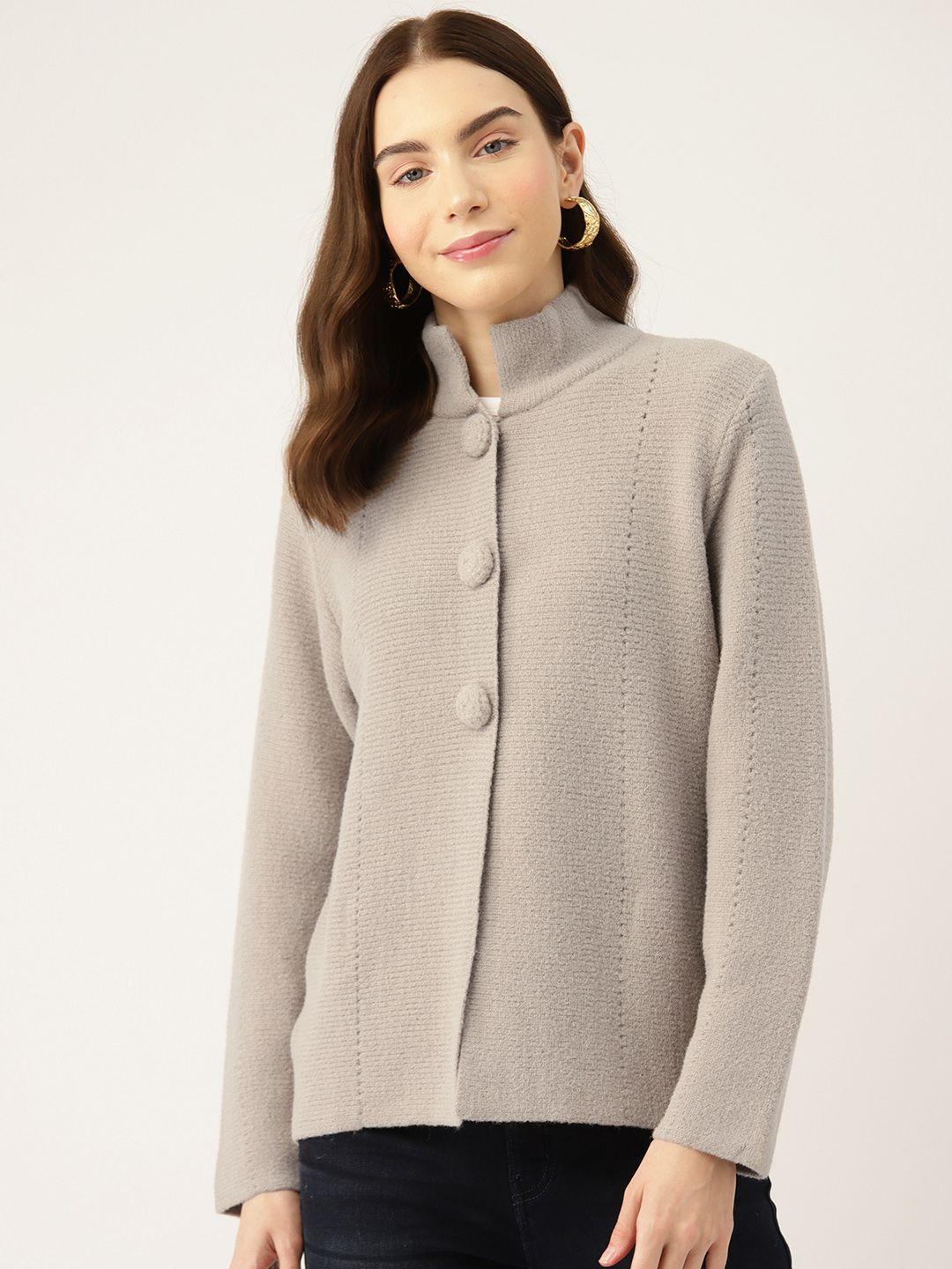 apsley women solid cardigan