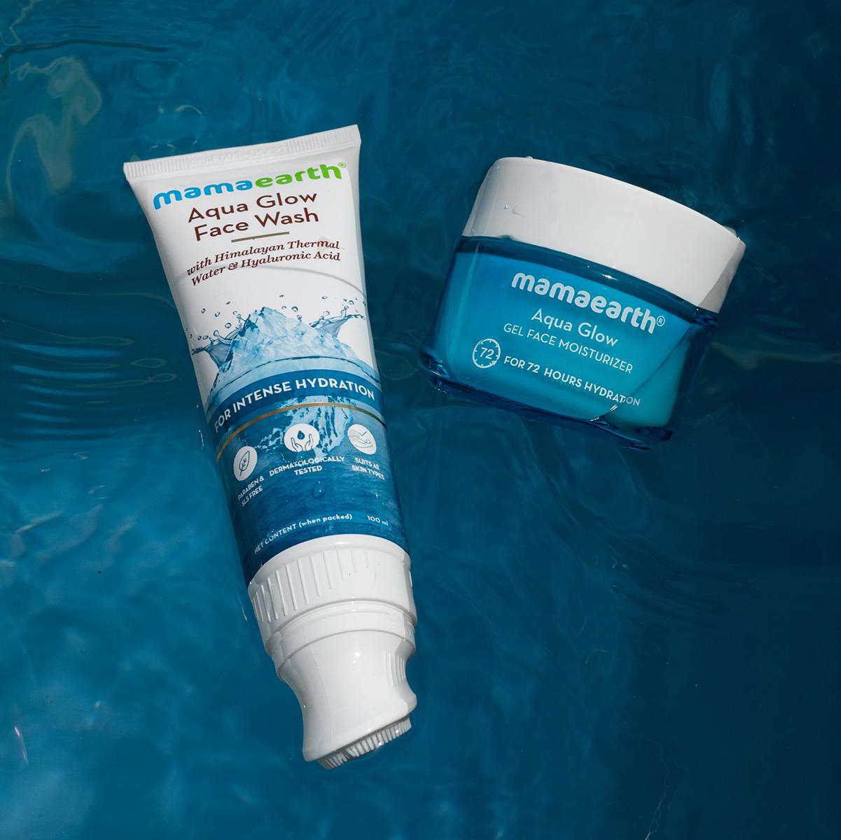 aqua glow skin refreshing combo for hydrated & fresh skin - 100ml + 100ml