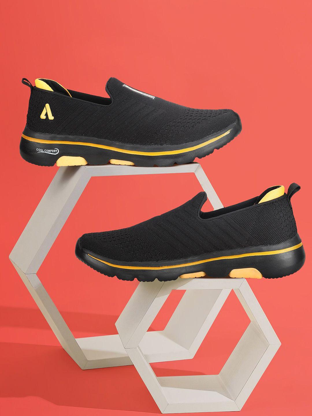 aqualite men elastic fit technology non-marking walking sports shoes