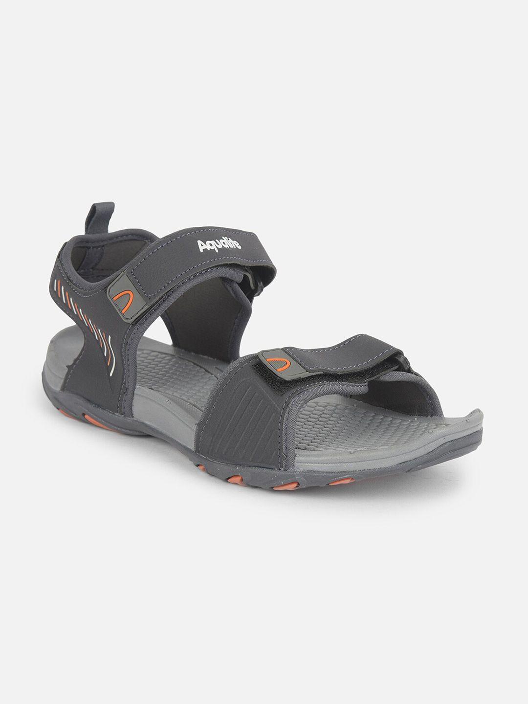 aqualite men grey comfort sandals