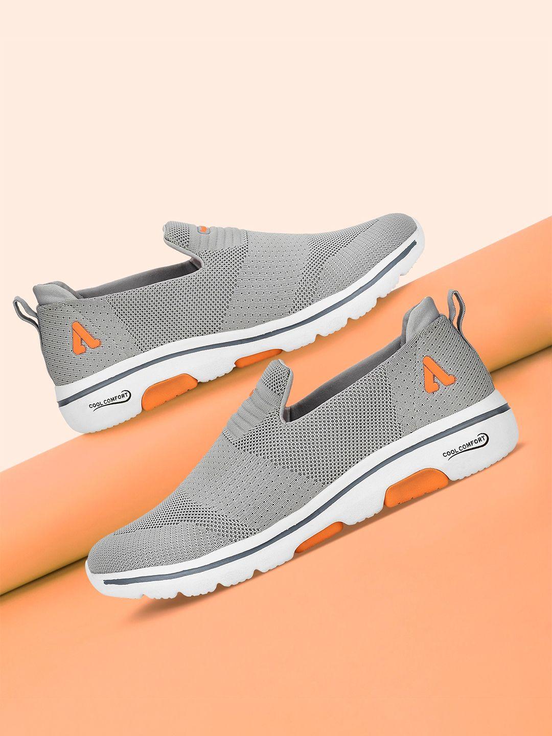 aqualite men elastic fit technology non-marking walking sports shoes