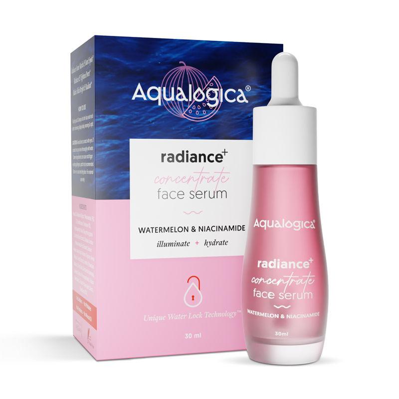 aqualogica radiance + concentrate face serum with watermelon & niacinamide