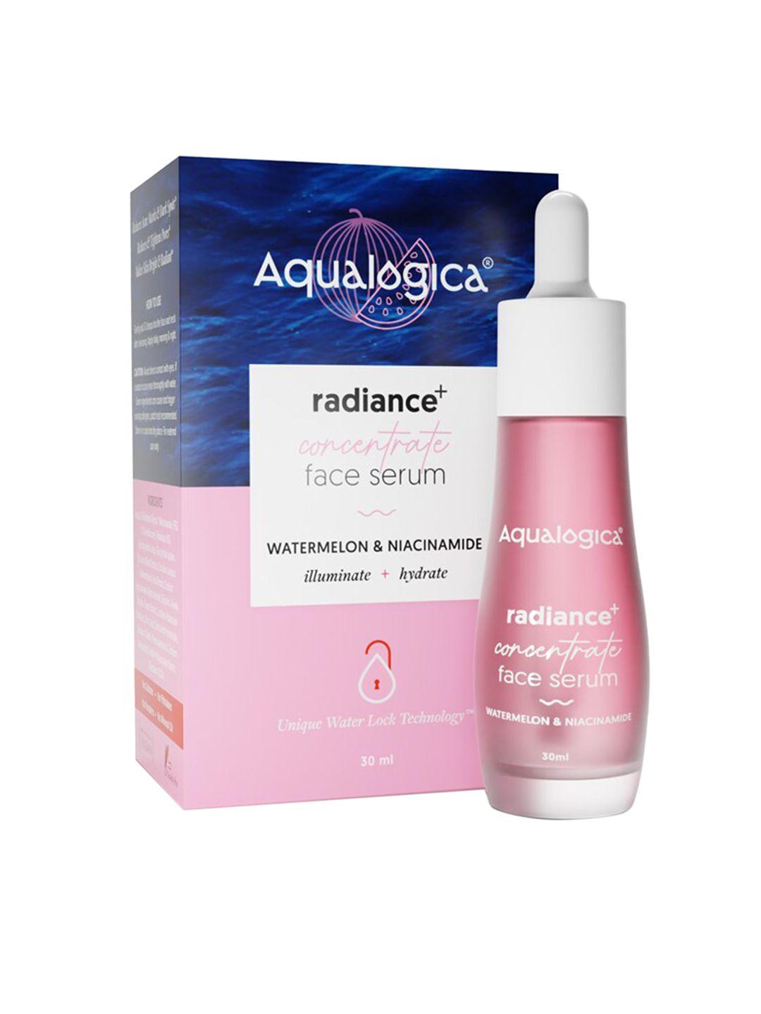 aqualogica transparent radiance+ concentrate face serum